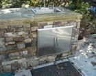 Alpharetta Outdoor Fireplace