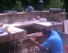 Alpharetta Outdoor Fireplace