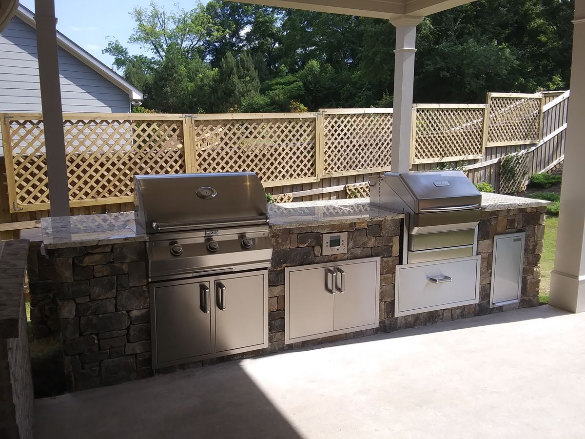 Outdoor Kitchen Installation in Canton, GA